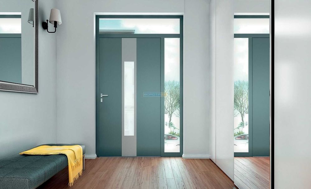 Входные наружные двери алюминиевые для дома WISNIOWSKI CREO 321, 1300, 2300, CREO, WISNIOWSKI