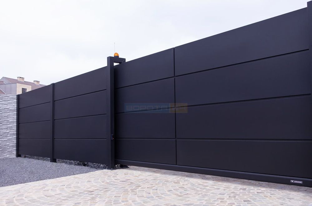 Ворота відкатні WISNIOWSKI AW.10.200 Panel 250, розмір 4000х2000, 4000, 2000, WISNIOWSKI