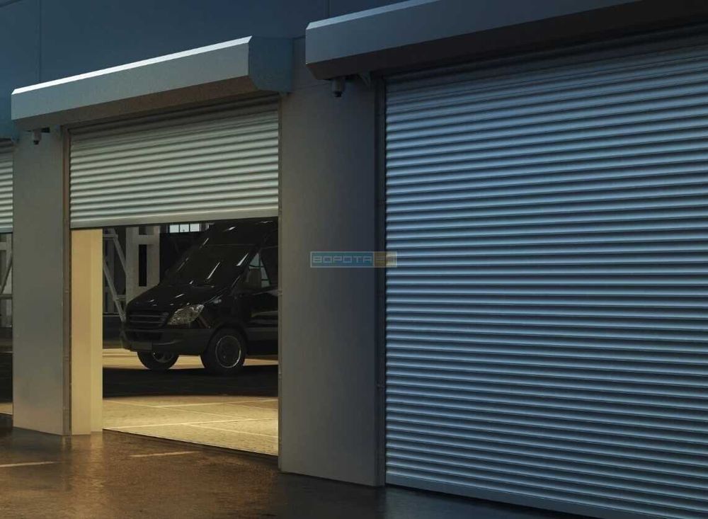 Ролети гаражні ALUTECH - Ролокасети захисні ворота 4000х3000, 4000, 3000, 77, Автоматичне