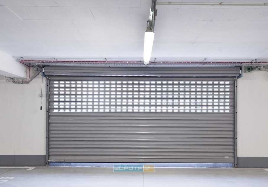 Ролети гаражні ALUTECH - Ролокасети захисні ворота 4000х3000, 4000, 3000, 77, Автоматичне