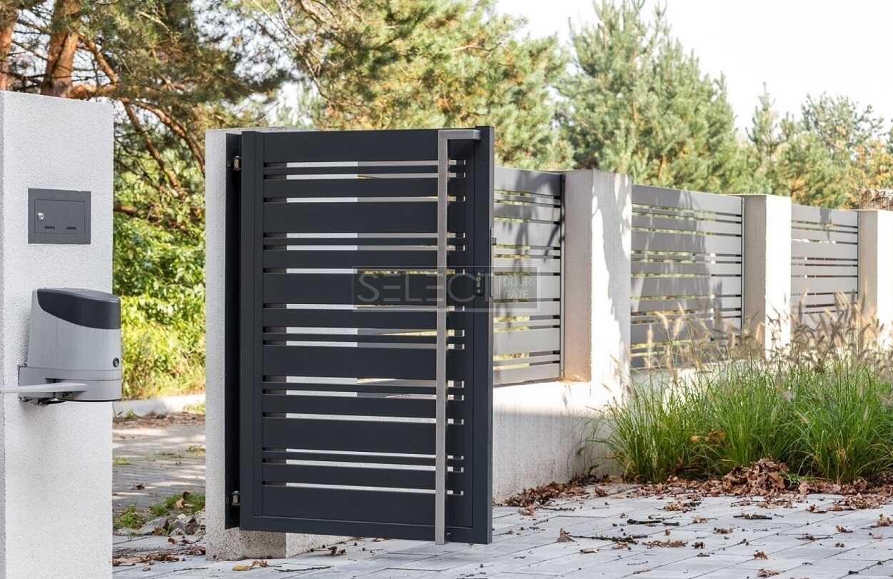 секции стальные на забор - монтаж ограждения металлического в дом