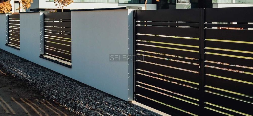 ОГОРОЖІ SELECT - металеві паркани серії DECO LINE, розмір 2000х2500 мм, 2000, 2500, SELECT DECO LINE, SELECT