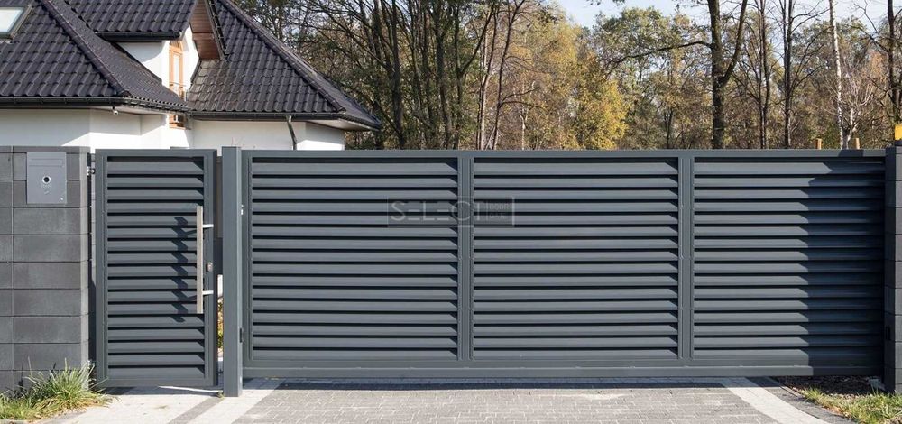 Огорожі Select - металеві паркани серії Jaluzi, розмір 3000х1500 мм, 3000, 1500, SELECT JALUZI, SELECT