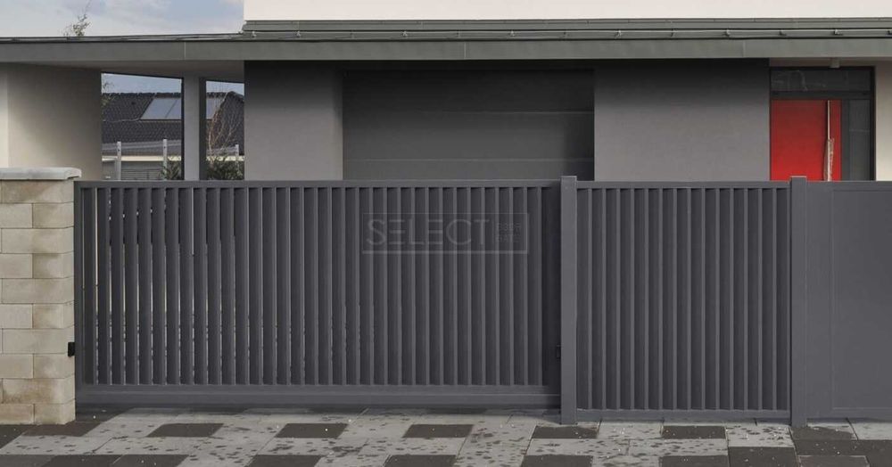 Огорожі Select - металеві паркани серії Jaluzi, розмір 2500х2500 мм, 2500, 2500, SELECT JALUZI, SELECT