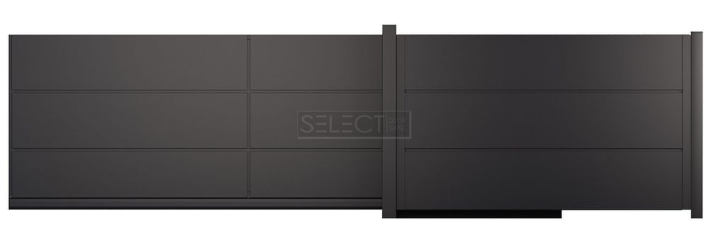 Огорожі - паркани SELECT - Металеві секції серії PANEL, розмір 1500х2000 мм, 1500, 2000, SELECT PANEL, SELECT