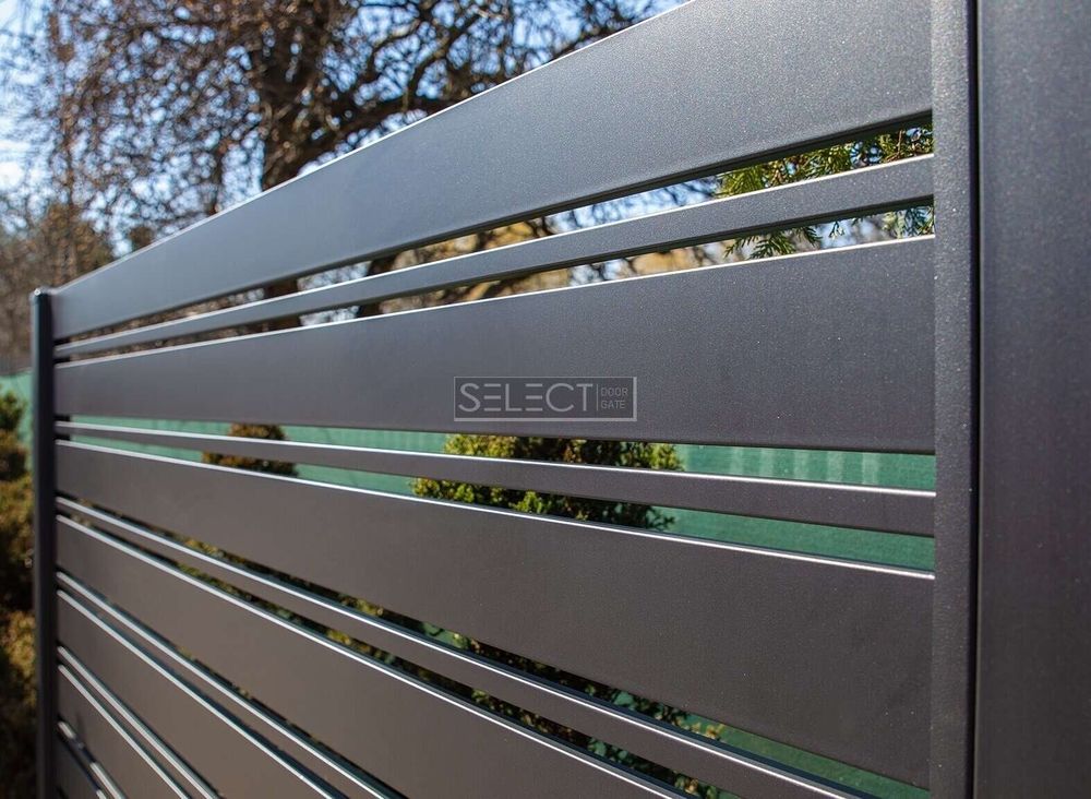 ОГОРОЖІ SELECT - металеві паркани серії DECO LINE, розмір 1000х2500 мм, 1000, 2500, SELECT DECO LINE, SELECT