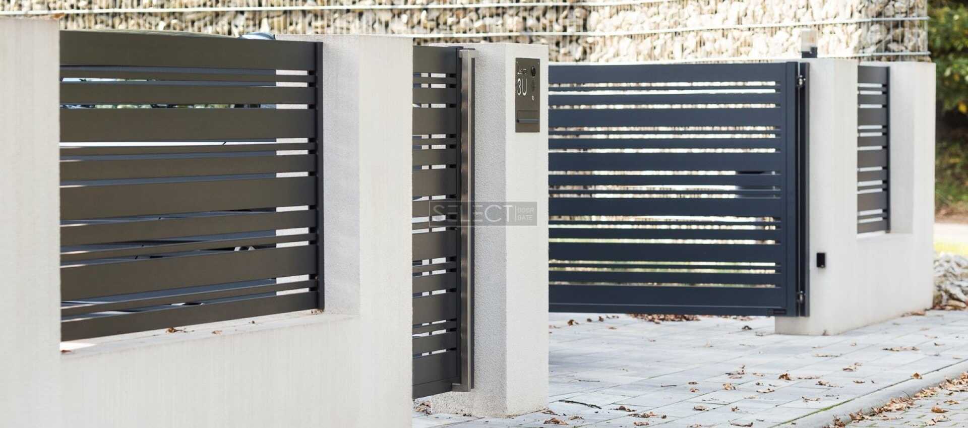 Купити сучасні паркани з металу - установка огорожі Львів, Івано-Франківськ
